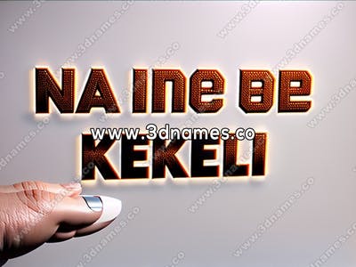 Na me be KEKELI HAMMER AND NAIL